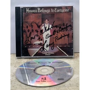 Larry Rivera Hawaii Belongs To Everyone Autographed CD Hawaiian Music - Imagen 1 de 6