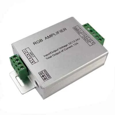 LED RGBW / RGB Amplifier 24A 32A for Led Strip Power Repeater light controller - Image 1 of 4