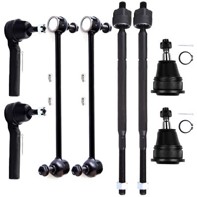 8x Front Tie Rod End For 2011-2017 Dodge Grand Caravan Chrysler Town & Country — 第 1/4 张图片