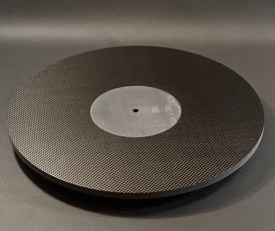 Heavy-Duty Dry Carbon Turntable Sheet 8mm Thick Record Slip Mat Player CFRP LE8 - Image 1 of 4