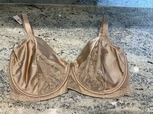 Reggiseno a filo Marks & Spencer Rosie quarzo rosa misto seta e pizzo taglia 30 GG nuovo - Foto 1 di 24