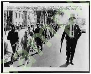 African American Civil Rights Demonstration,Selma,Alabama,AL,1965,Ted Gentry,2 - Picture 1 of 1