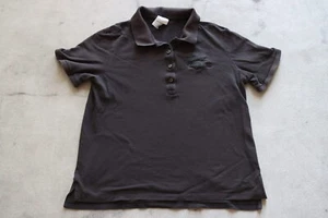 Vintage Lacoste Large Croc Polo Shirt Brown Sz 44 - Picture 1 of 4