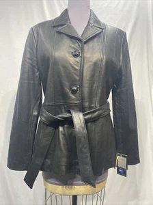schwarze Lederjacke (32578) - Bild 1 von 3