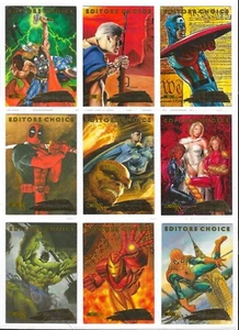 Marvel Creators Collection 1998 MCC 98 EDITORS CHOICE juego de cartas Chase (12) - Imagen 1 de 2