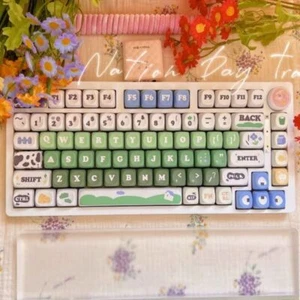 PBT Material MOA Key Caps 132 Keys/Set Replacement Keycaps - Picture 1 of 6