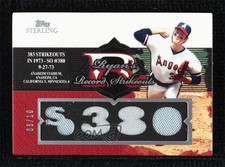 2006 Topps Sterling Sterling Moments Relics /10 Nolan Ryan #NR-K28 HOF