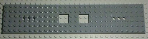Lego Plate Chassis 6x28 New Dark Gray Locomotive Wagon - Picture 1 of 1