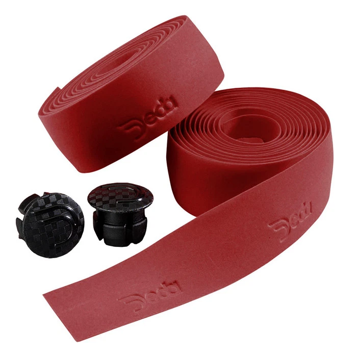 Deda Elementi LOGO PADDED FOAM Bicycle Handlebar Tape : CHIANTI RED - Image 1 of 1