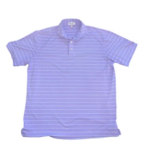 Camisa Polo Peter Millar Para Hombres Grande Púrpura Golfista Verano Comodidad - Imagen 1 de 4