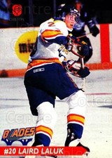 1995-96 Saskatoon Blades #11 Laird Laluk