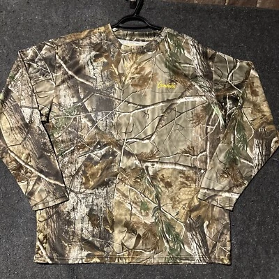 Gamehide Insect Shield Long Sleeve Shirt Moisture Wicking Real Tree Large - Image 1 of 4