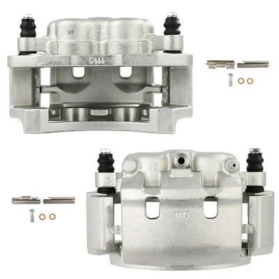 NUEVO par de pinzas de freno traseras con soporte para Ford E-350 Super Duty 1999-2007 Foto 1 de 4