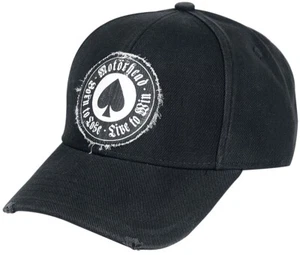Gorra de béisbol Motorhead Snapback sombrero banda de metal Thrash nacido para perder NUEVA RARA - Imagen 1 de 4