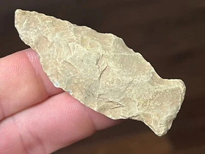 OUTSTANDING FROST ISLAND POINT PENNSYLVANIA ARROWHEAD AUTHENTIC ARTIFACT BD - Image 1 of 4