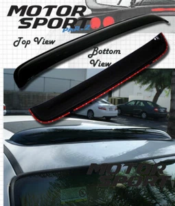 2.0mm Out-Channel Visor Sun Guard Sunroof 3pcs Ford Focus 2DR Coupe 2008-2011 - Picture 1 of 5