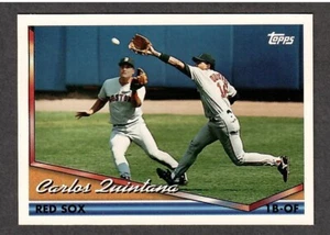 1994 Topps Pre-Production Sample Card # 294 , Carlos Quintana - I Combine S/H - Picture 1 of 2