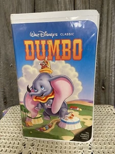 Walt Disney’s Dumbo VHS Black Diamond Clamshell Case - Picture 1 of 8