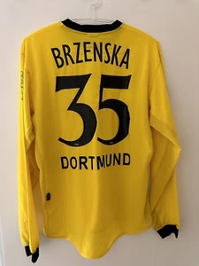 Borussia Dortmund BVB matchgetragenes Trikot Bundesliga 2003/2004 Markus Brzenska - Bild 1 von 17