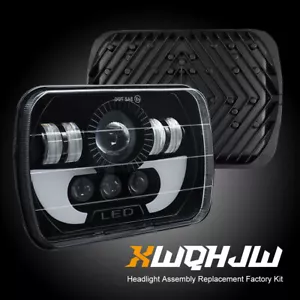 5x7" 7x6"inch LED Headlight Hi-Lo Beam For Toyota Pickup 1982-1995 Truck 4Runner - Foto 1 di 9