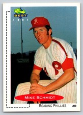 1991 Classic Best #1 Mike Schmidt