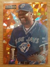 1996 COLLECTOR'S CHOICE YOU CRASH THE GAME JOE CARTER #30B TORONTO BLUE JAYS 