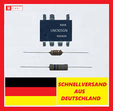 LNK305GN u. Widerstand 47 Ohm 3 Watt 5 u. HF Drossel 470µH , Aeg Bauknecht