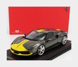 1:18 MR MODELS Ferrari 296 Gtb Hybrid 830Hp V6 Fiorano 2021 With Showcase FE035B - Picture 1 of 2