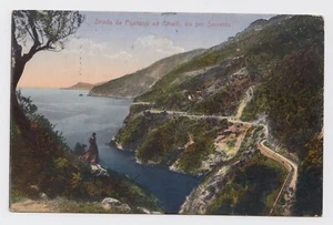CA NA 55 Strada da Positano ad Amalfi viaggiata 1921 - Foto 1 di 1