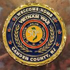 Vintage 1975 STUNNING LARGE WELCOME HOME VIETNAM WAR 2 INCHES COIN NJ. HEAVY!!