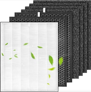 1 Filter +1 Activated Carbn + 4 Pre-filters For Air Purifier 3000 3000M 3000pro - Picture 1 of 4