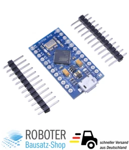 ATmega32u4 Micro Pro 5V 16Mhz Arduino kompatibel DIY-Elektronik - Bild 1 von 2