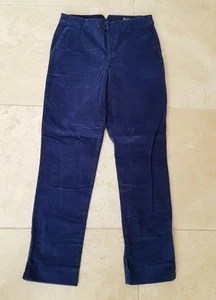 Boden LADIES VELVET CORDUROY dark blue Wellington Jeans Size UK 6R BRAND NEW - Picture 1 of 6