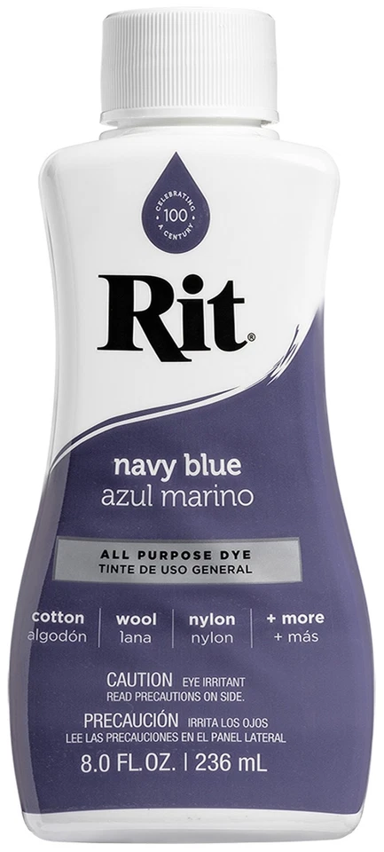 Nakoma 8-30 Rit Dye Liquid 8oz-Navy Blue (3Pk) - Image 1 of 1