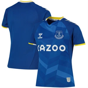 Everton Kid's Home Shirt Football Hummel 2020/21 Top - New - Picture 1 of 3