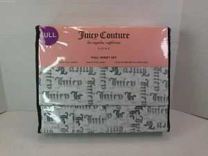 Juicy Couture Los Angeles HOME Full Size 6 Piece Bed Sheet Set - Picture 1 of 4