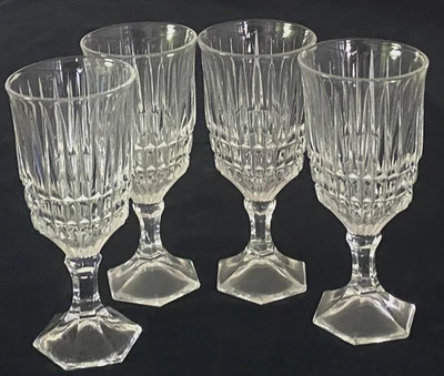 Juego de 4 copas de vino vintage Fostoria Heritage de 6 oz Foto 1 de 3