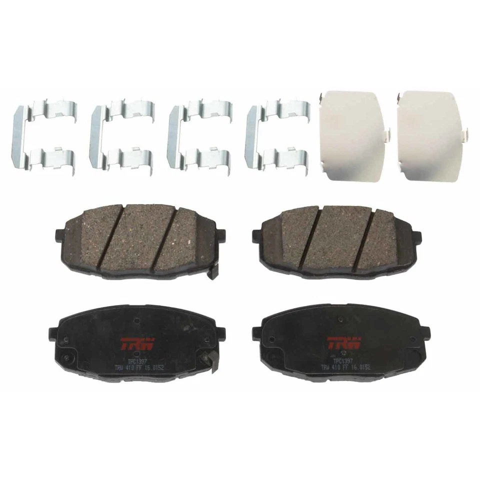 Juego de pastillas de freno delanteras TRW TXC1397 58101B2A00 para Hyundai Kona Seltos Foto 1 de 1