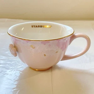 Starbucks Sakura 2020 Ceramic Afternoon Tea Cup 250ml Coffee Mug Cherry Blossom - Picture 1 of 6