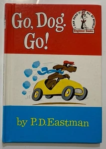 Go Dog Go Book By P D Eastman Vintage 1961 Beginner Dr Seuss Hardcover - Picture 1 of 15