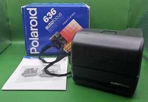 Macchina fotografica Polaroid 636 messa a fuoco automatica - 600 fotocamera pellicola istantanea testata e funzionante - Foto 1 di 10