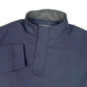 Bylt Pullover Mens XL Elite Fairway 1/4 Zip Black Performance Golf Stretch - Picture 1 of 10