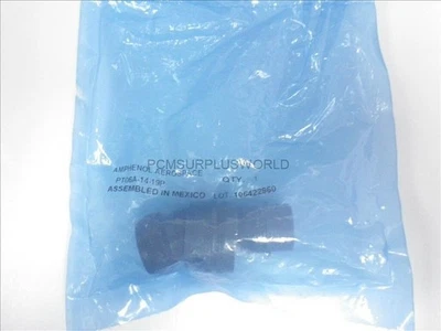 PT06A-14-19P PT06A1419P Amphenol Aerospace Circular Connectors (New in Bag) - Image 1 of 4
