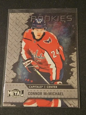 20-21 Skybox Metal Universe Connor McMichael Rookie 🚨🚨🚨 Washington Capitals - Image 1 of 2