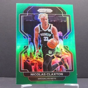 Nicolas Claxton - 2021-22 Panini Prizm Green Prizm - #38 - Picture 1 of 2