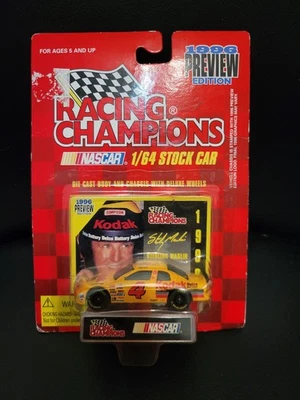 Racing Champions Nascar #4 1996 Sterling Marlin Kodak 1/64 Diecast Stock Car Foto 1 de 2