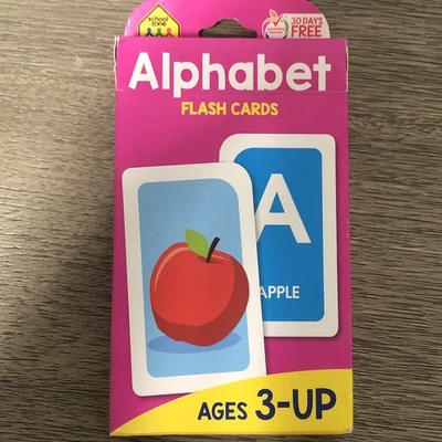 Флэш-карты школьная зона алфавит колода домашняя школьный возраст 3+ - Изображение 1 из 2