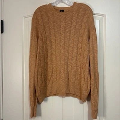 Robert Talbott Men's Copper Cable Knit Sweater Made in Italy Linen/Cotton Size M - Image 1 of 4