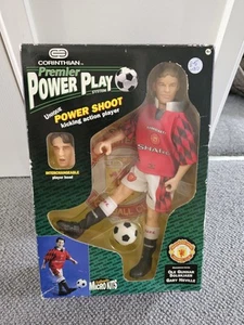 Manchester United Corinthian Power Play Figure Ole Gunnar Solskjaer Gary Neville - Picture 1 of 2
