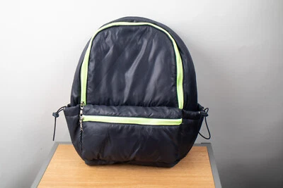 Рюкзак Isaac Mizrahi темно-синий и зеленый стиль Puff нейлон - Изображение 1 из 4